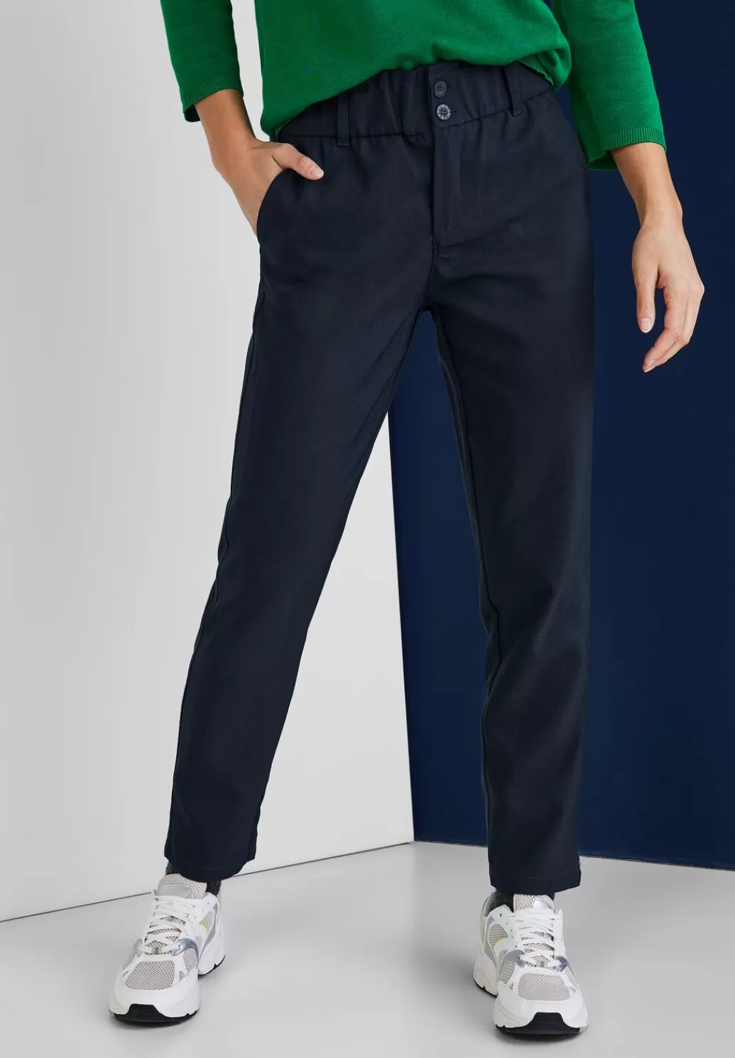 Street One Loose Fit Hose Mit Stretch^Damen Lange Hosen