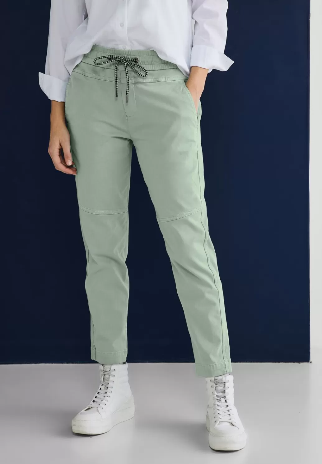 Street One Loose Fit Hose Mit Stretch^Damen Lange Hosen