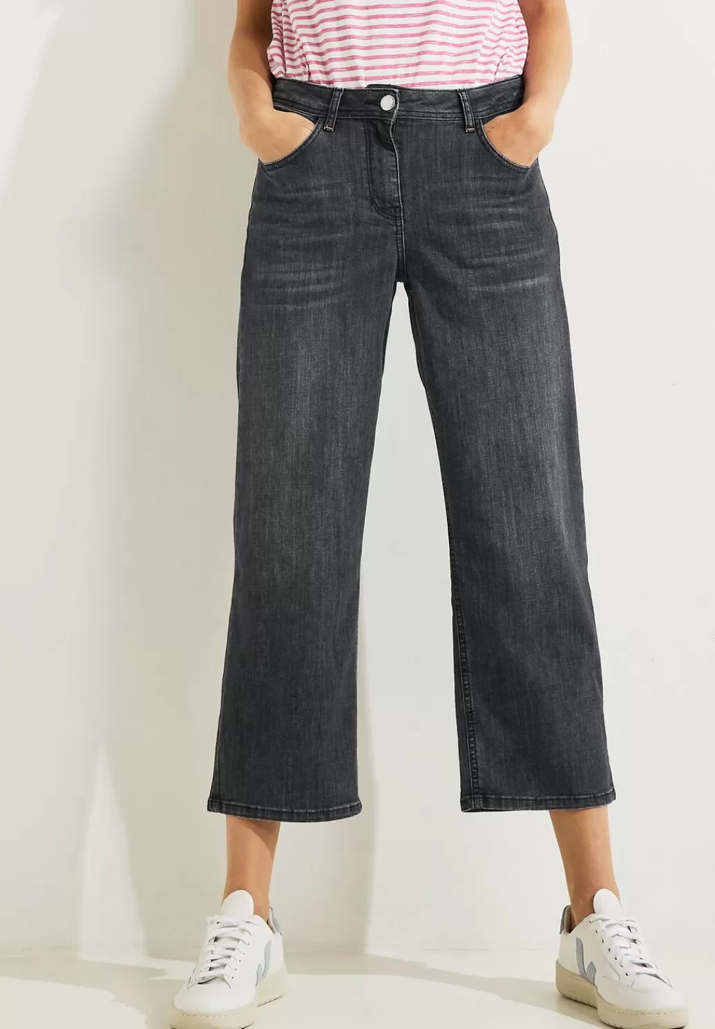 Street One Loose Fit Hose Mit Wide Legs^Damen 7/8 Jeans