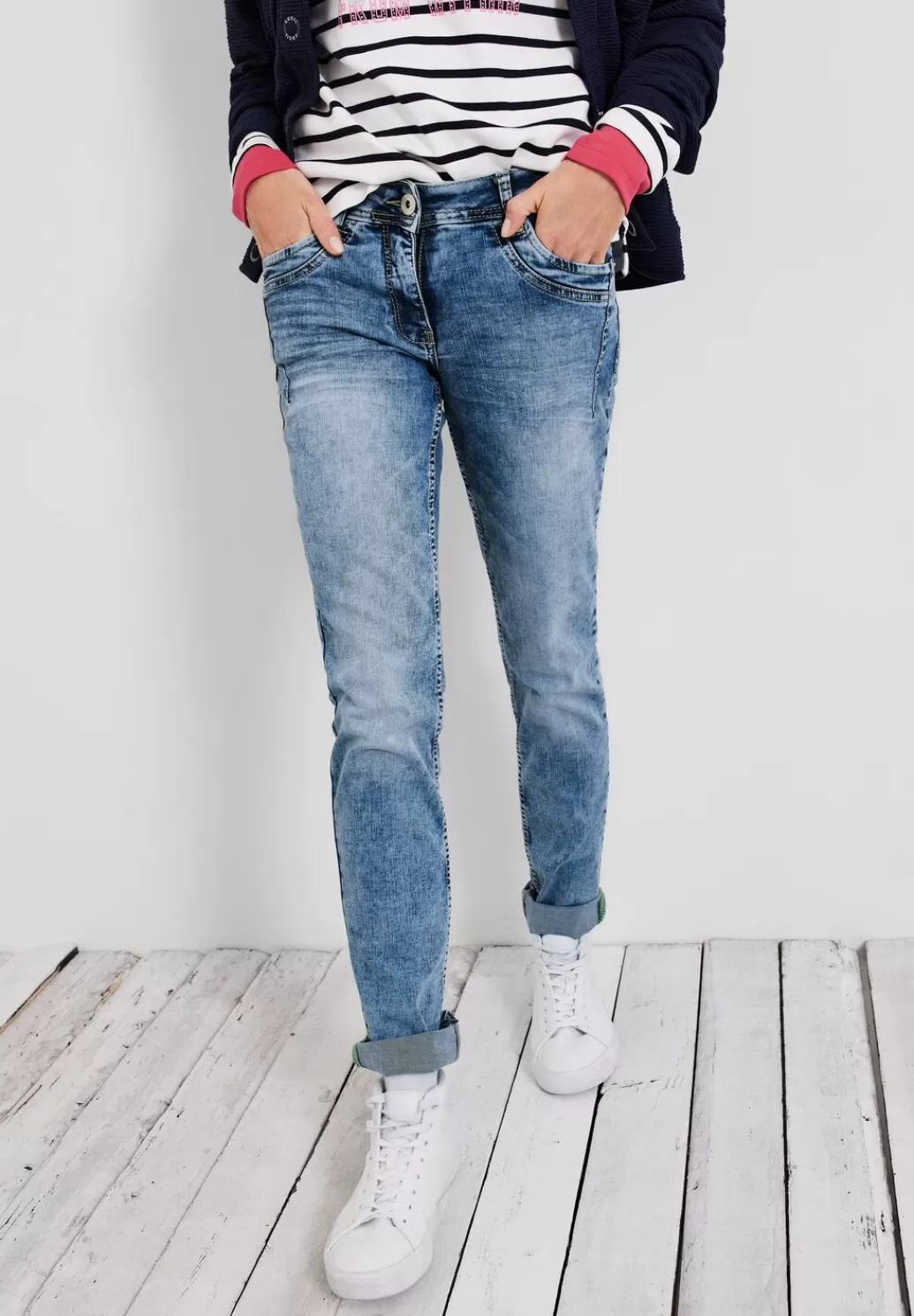 Street One Loose Fit Jeans^Damen Lange Jeans