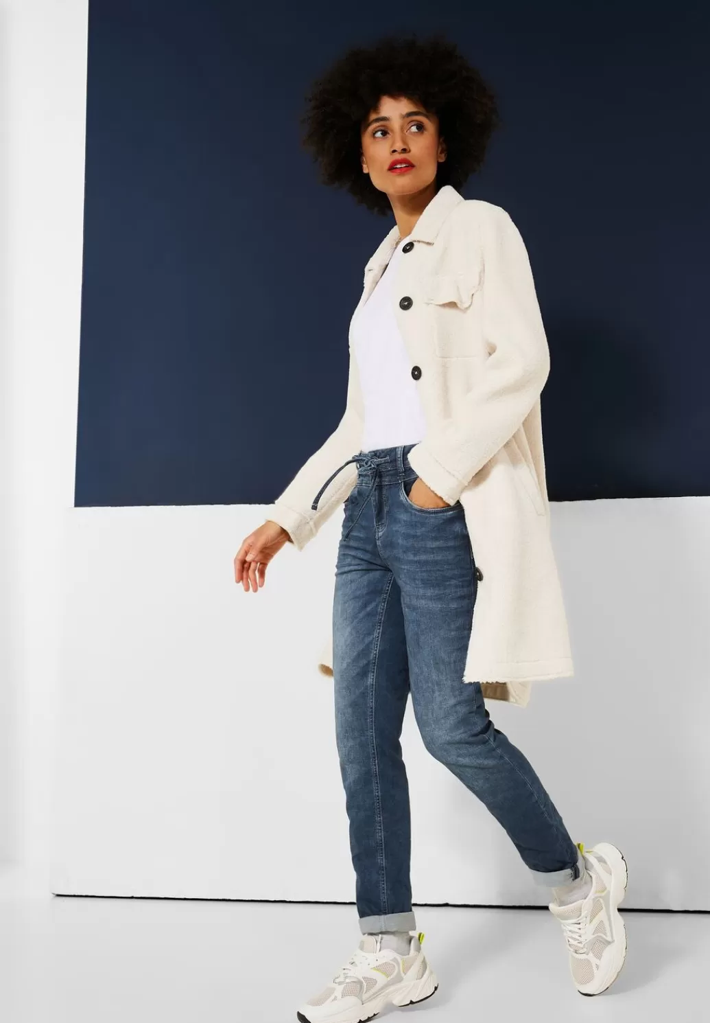 Street One Loose Fit Jeans^Damen Lange Jeans