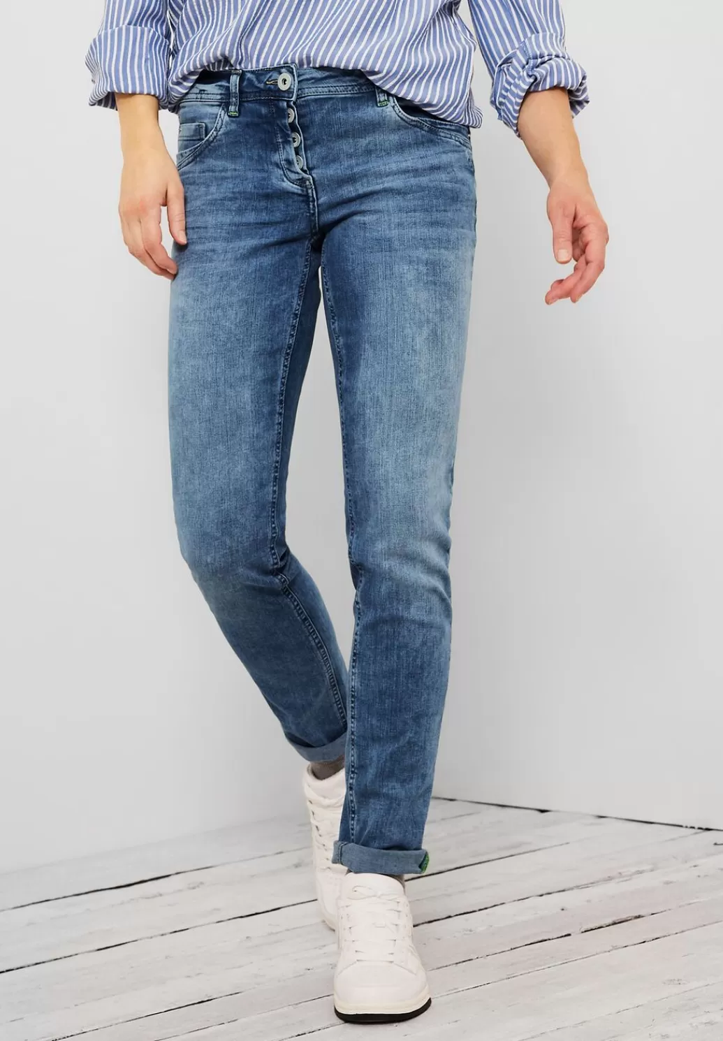 Street One Loose Fit Jeans^Damen Lange Jeans