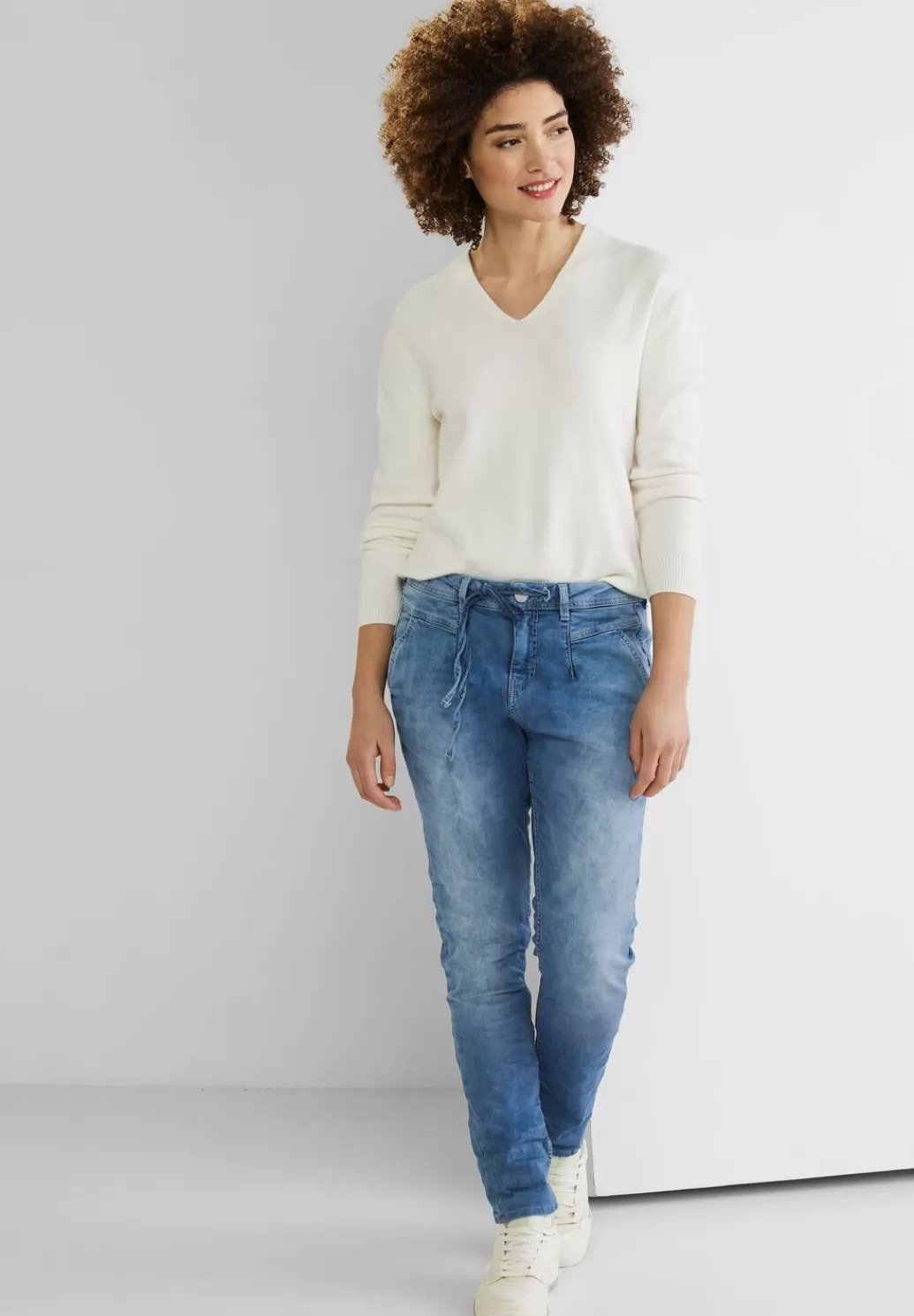 Street One Loose Fit Jeans^Damen Lange Jeans