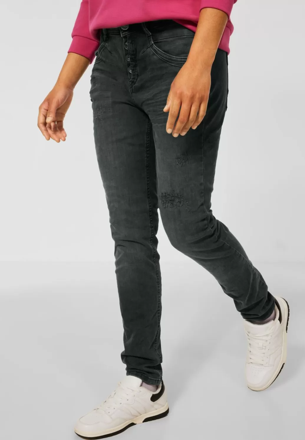 Street One Loose Fit Jeans^Damen Lange Jeans