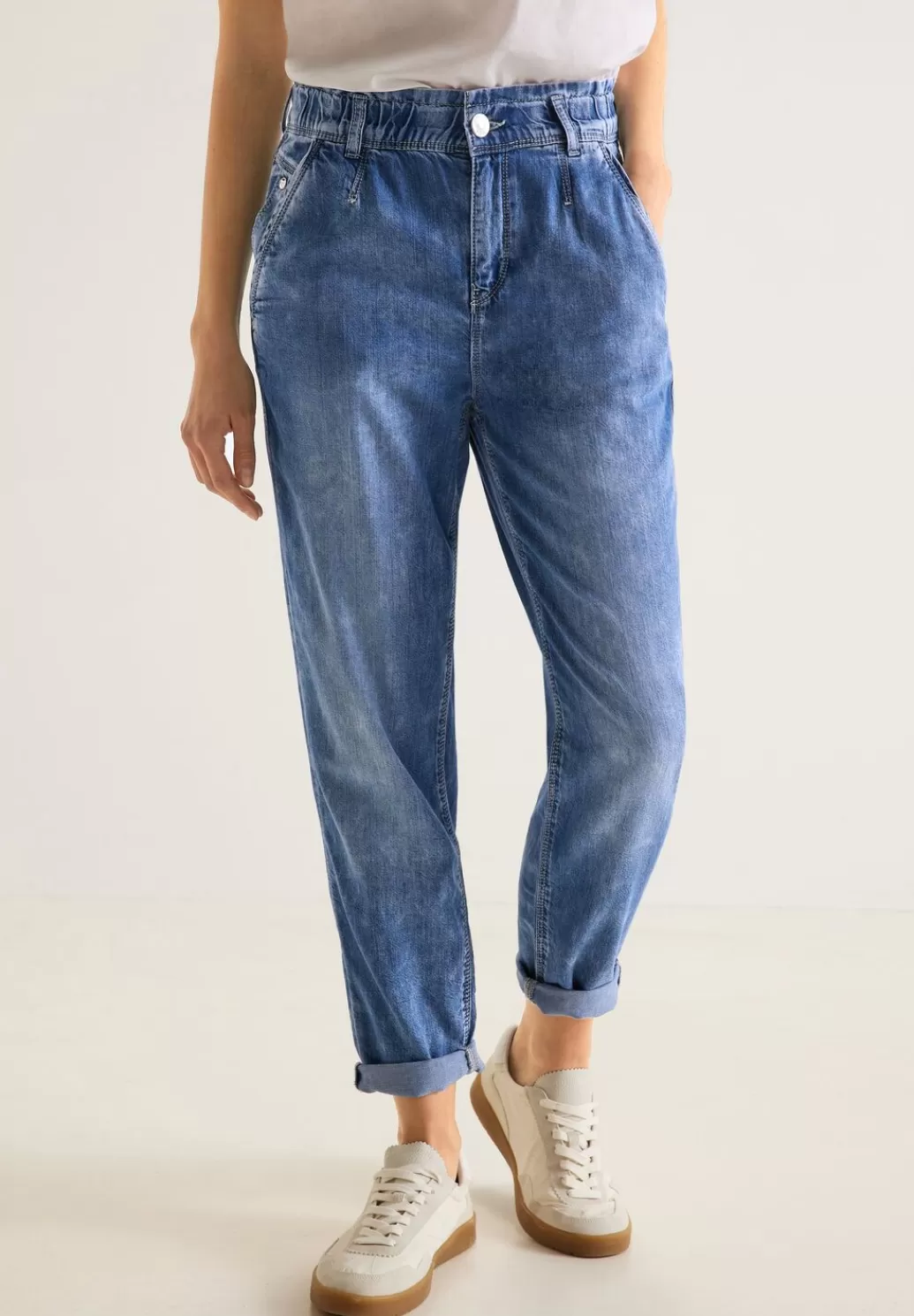 Street One Loose Fit Jeans^Damen Lange Jeans