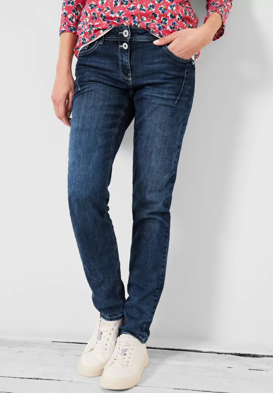 Street One Loose Fit Jeans^Damen Lange Jeans