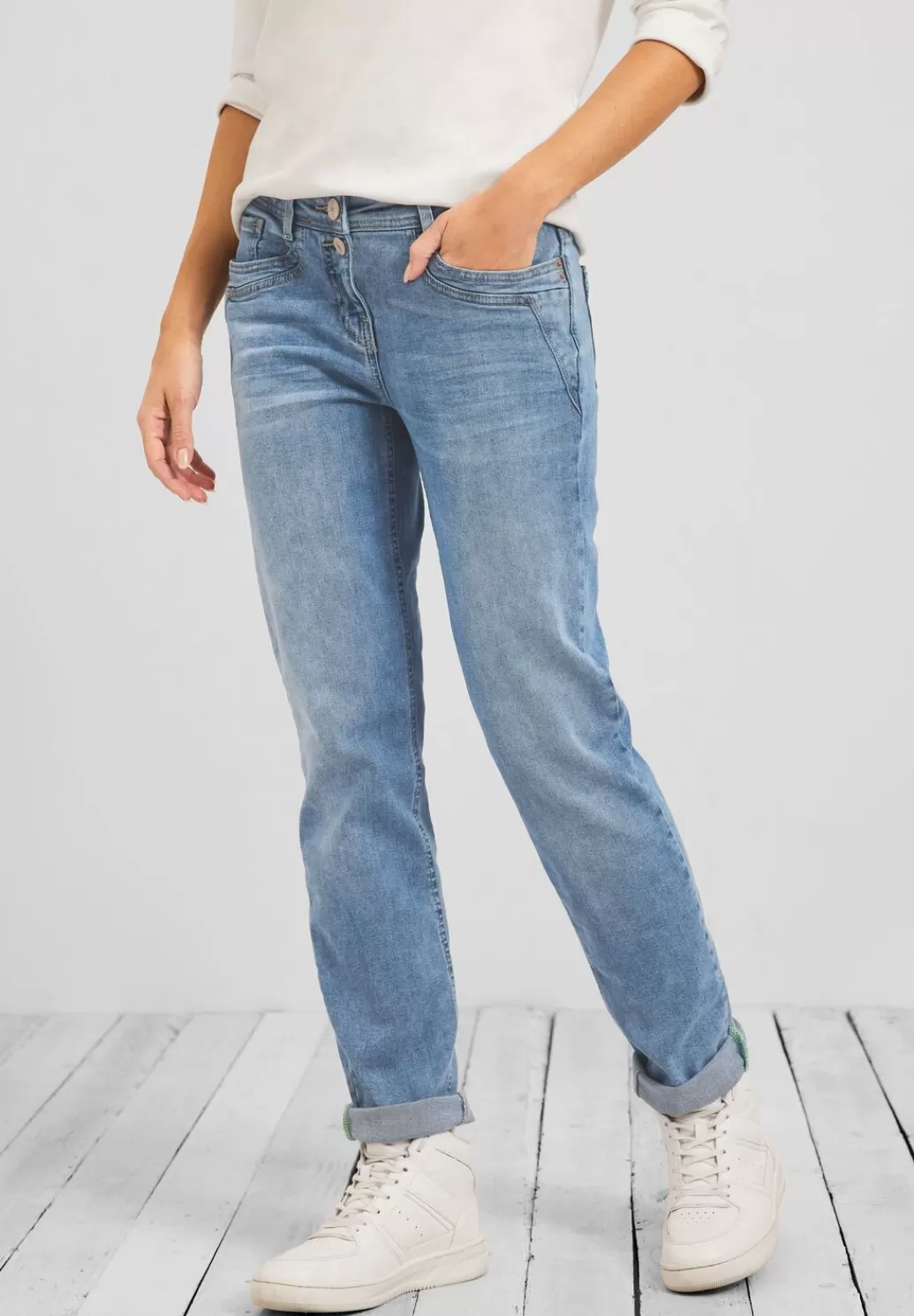 Street One Loose Fit Jeans^Damen Lange Jeans