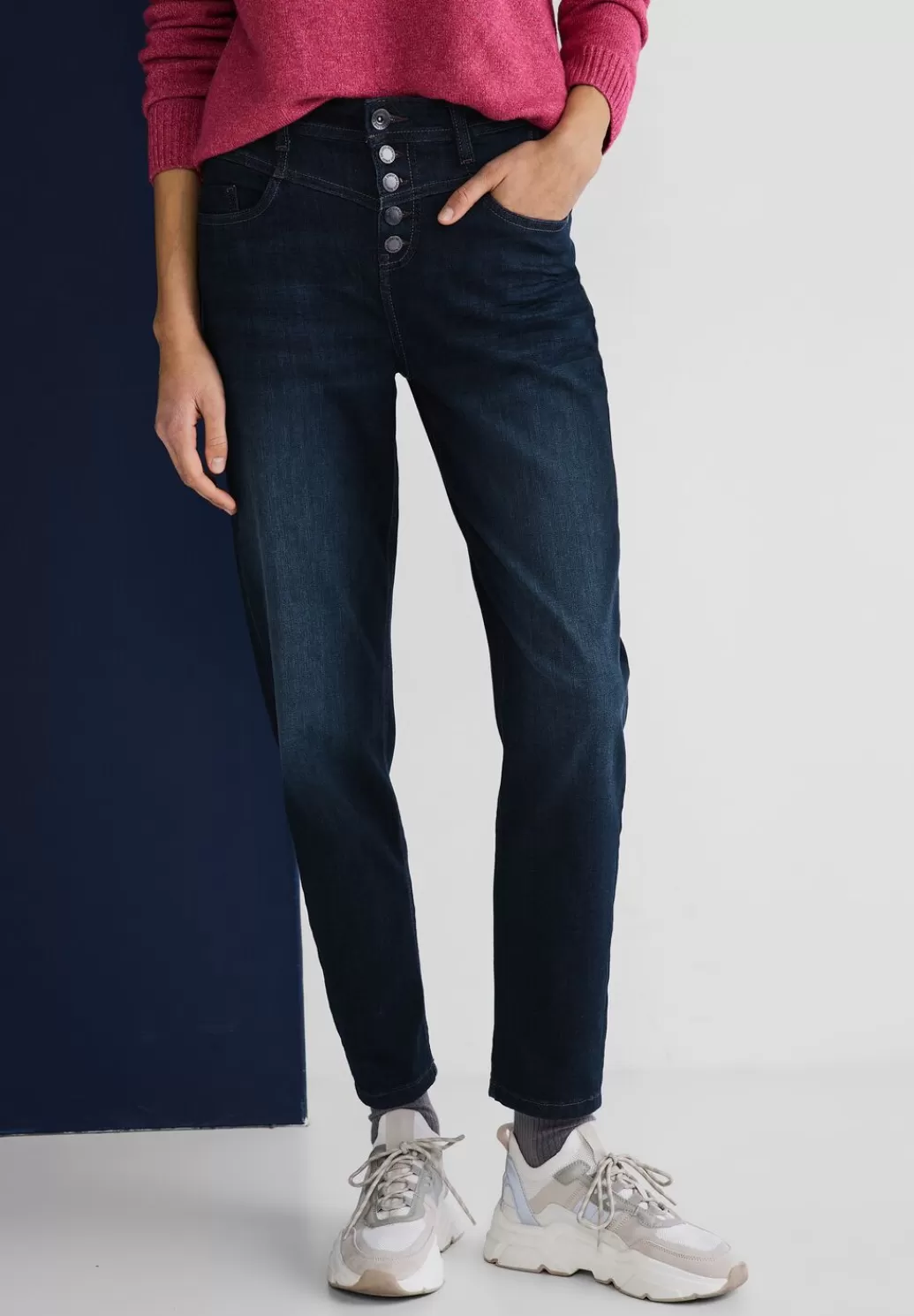 Street One Loose Fit Jeans^Damen Lange Jeans