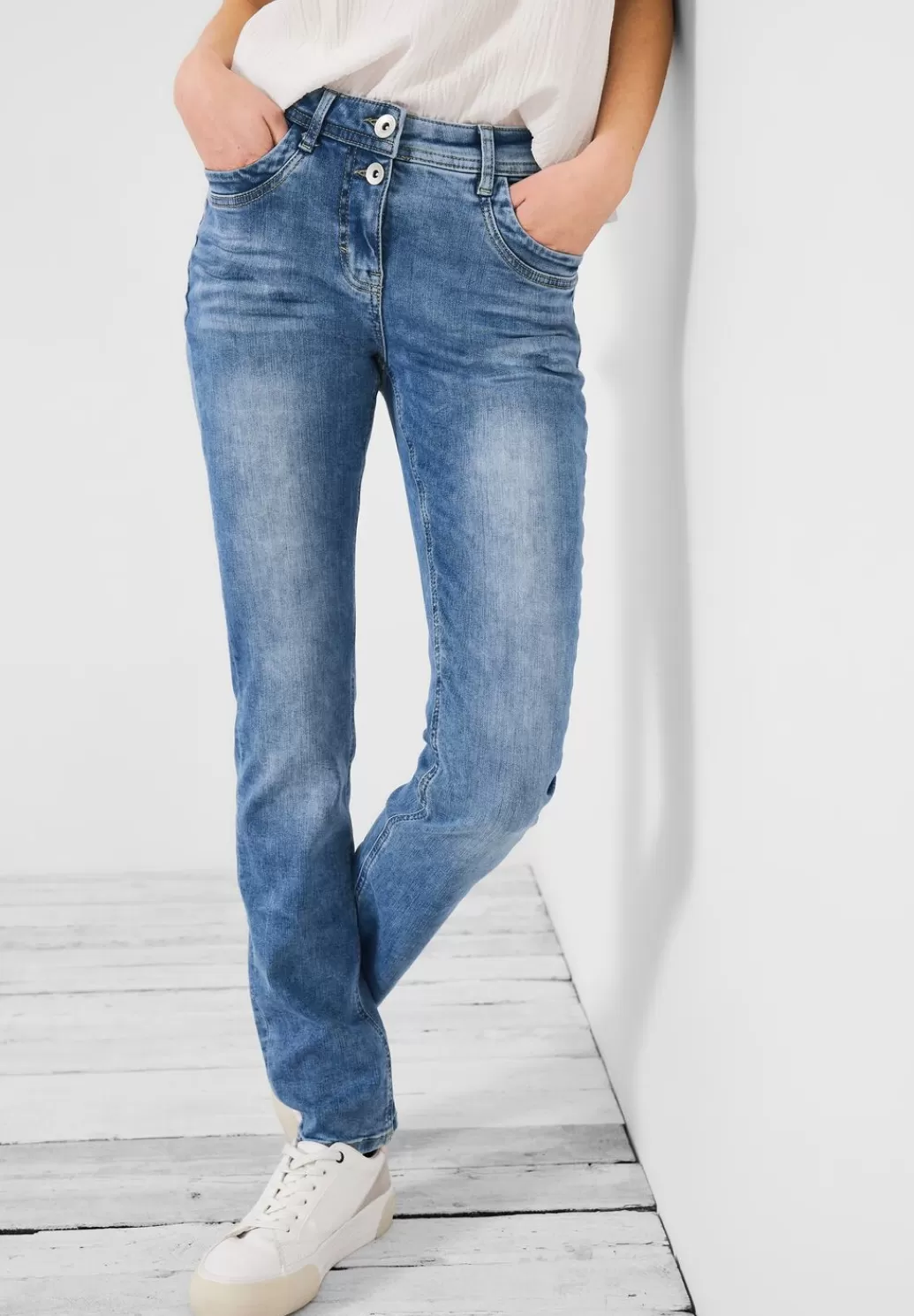 Street One Loose Fit Jeans^Damen Lange Jeans