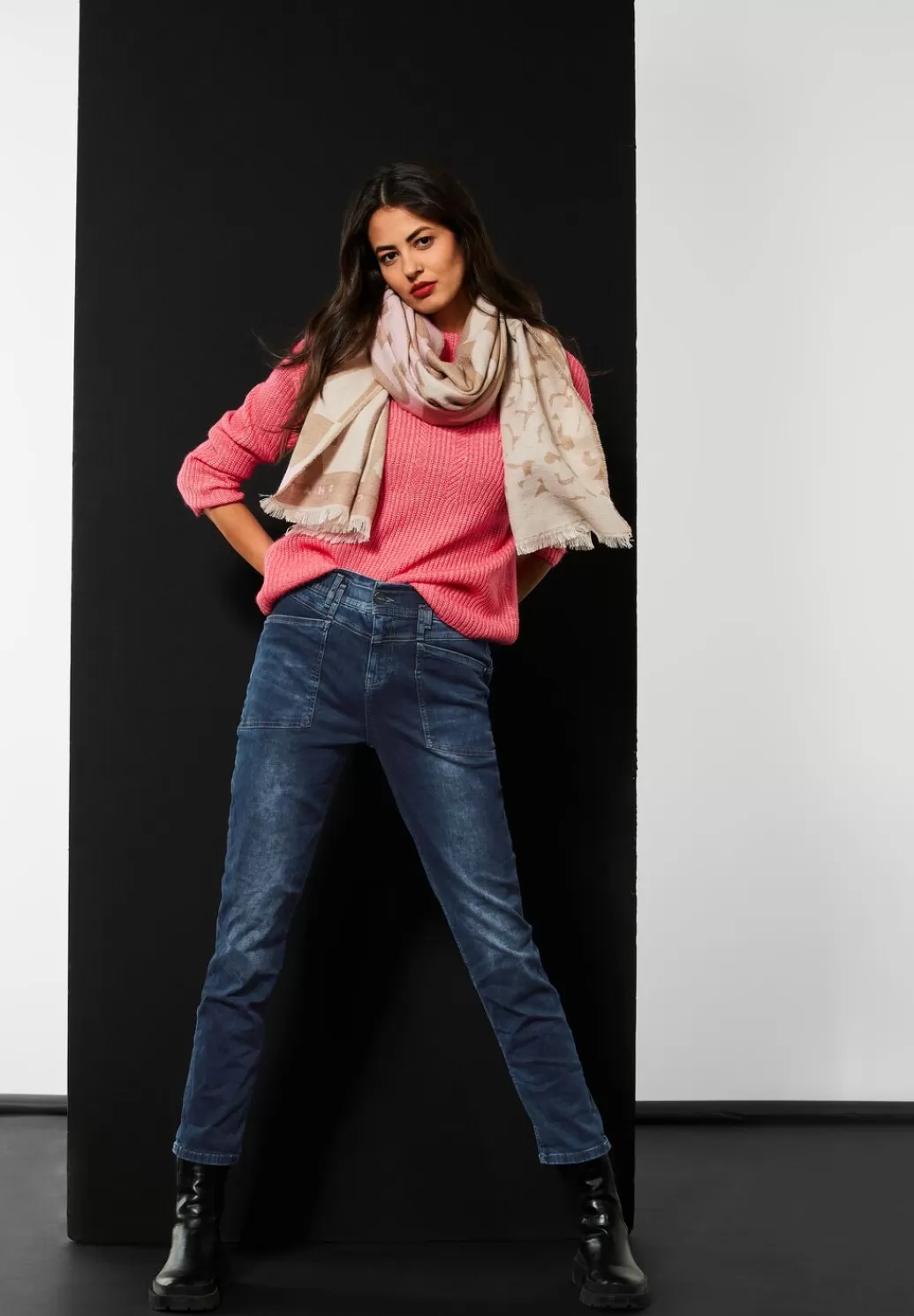 Street One Loose Fit Jeans^Damen Lange Jeans