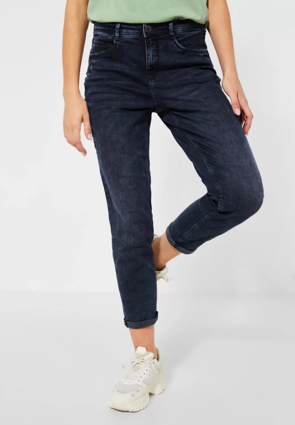 Street One Loose Fit Jeans^Damen Lange Jeans