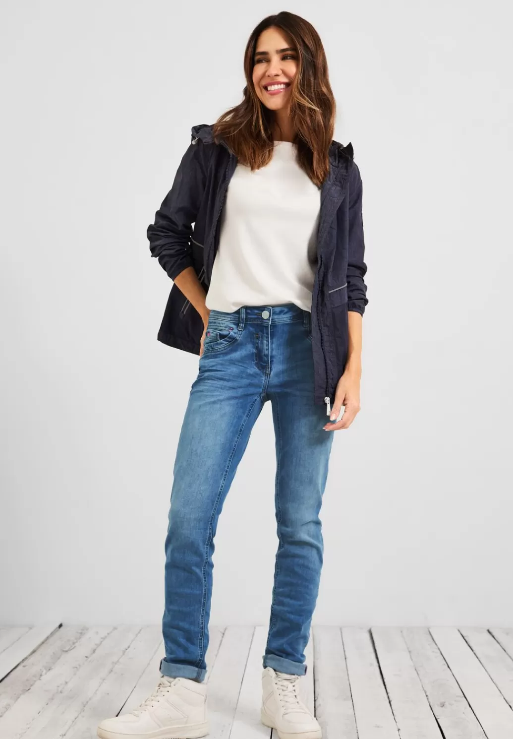 Street One Loose Fit Jeans^Damen Lange Jeans