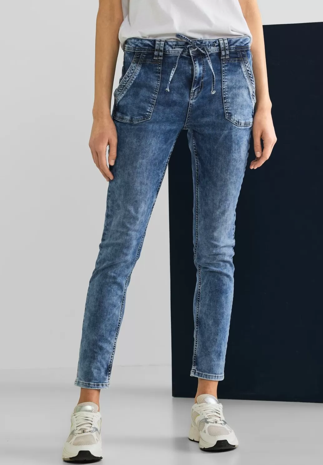 Street One Loose Fit Jeans^Damen Lange Jeans