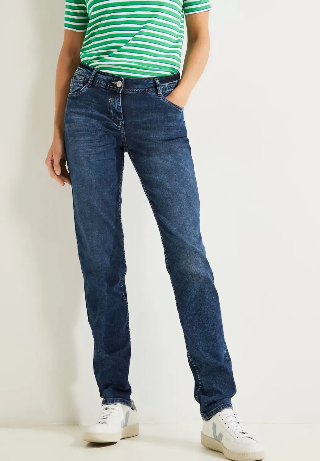 Street One Loose Fit Jeans^Damen Lange Jeans