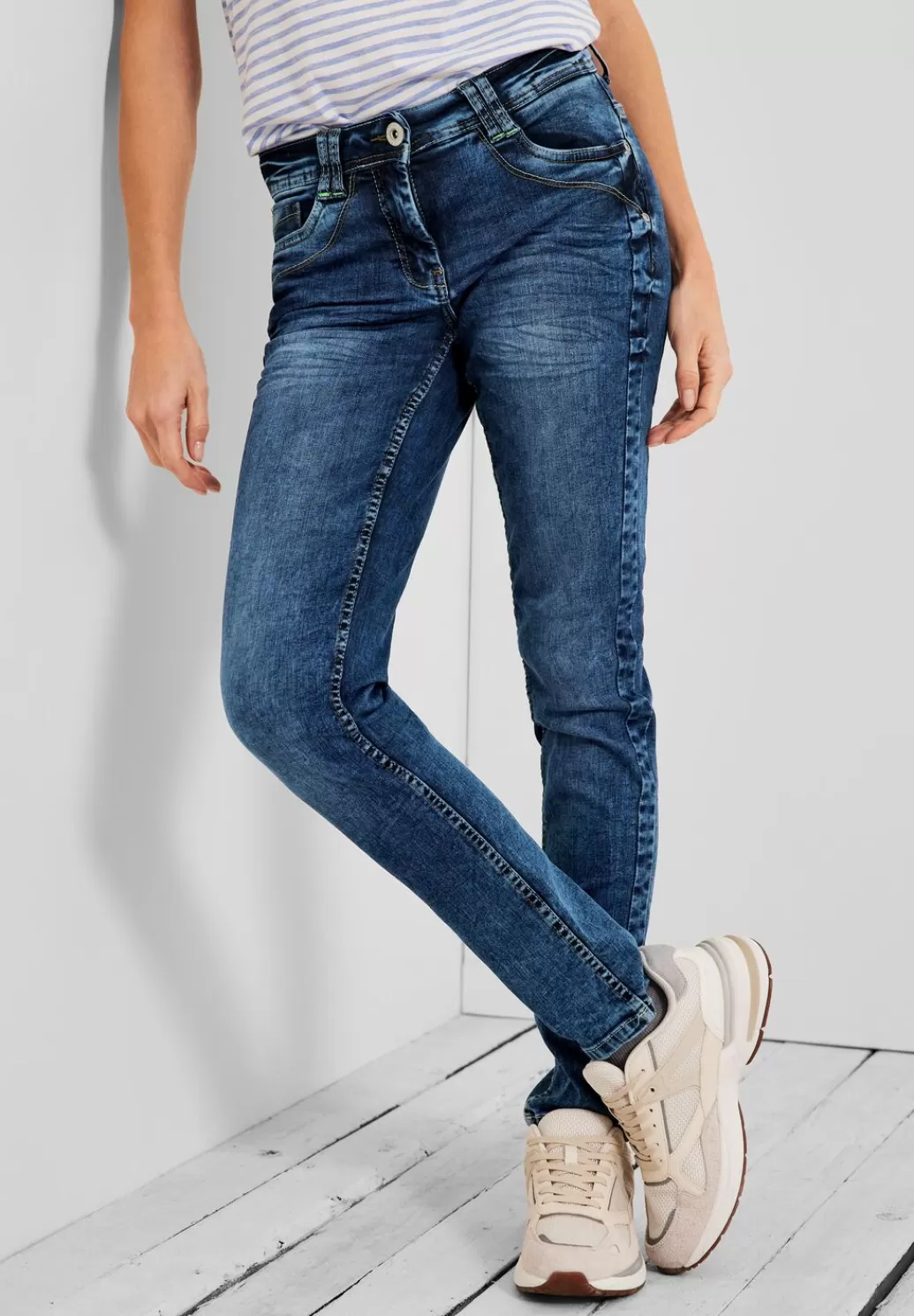 Street One Loose Fit Jeans^Damen Lange Jeans