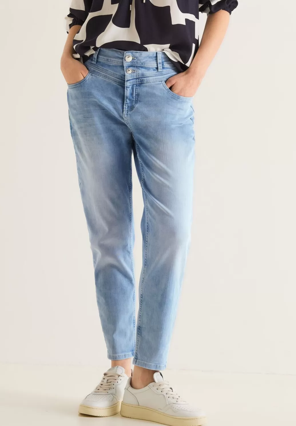 Street One Loose Fit Jeans^Damen Lange Jeans