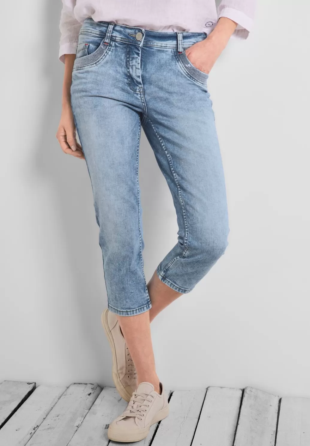 Street One Loose Fit Jeans^Damen 3/4 Jeans