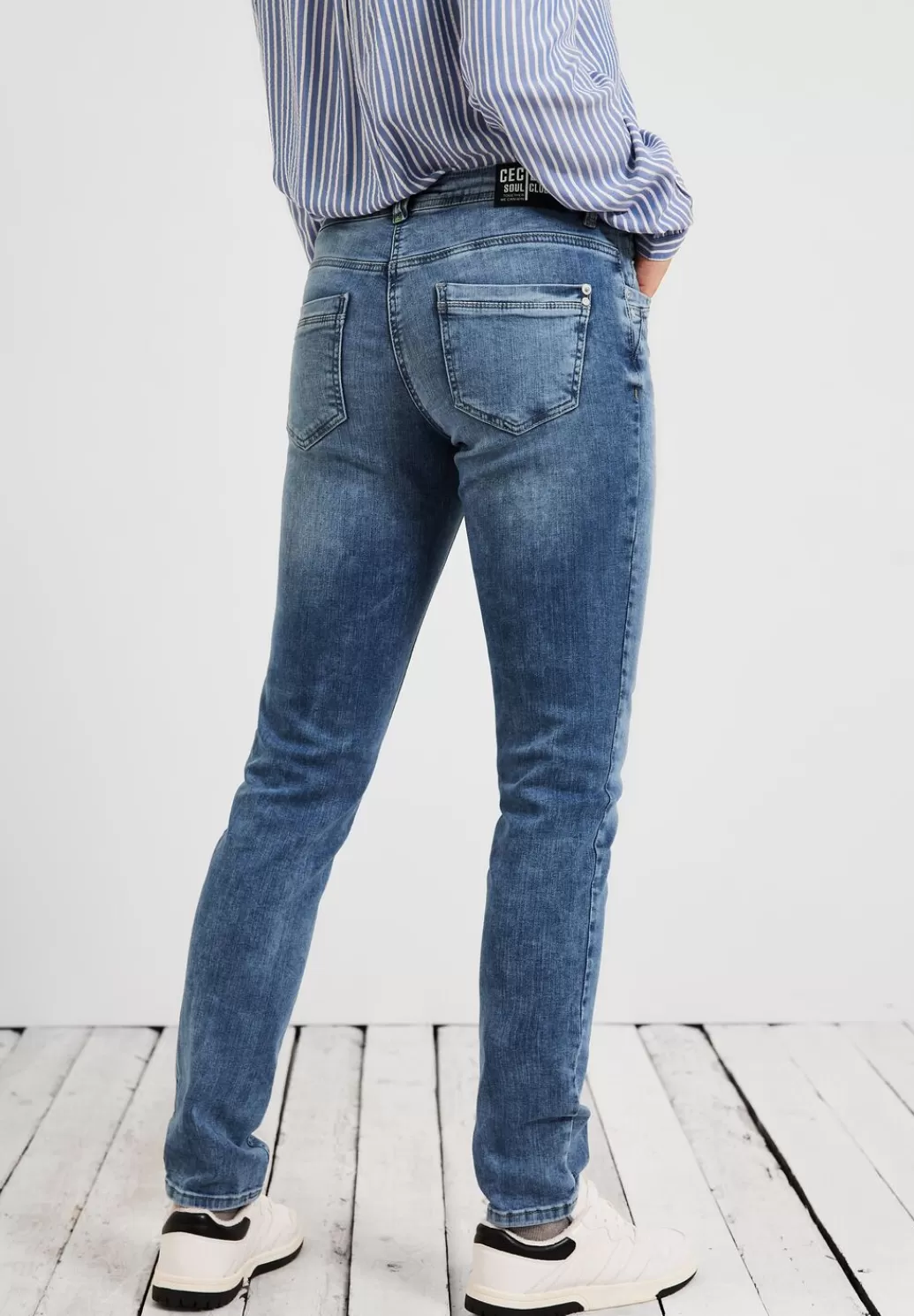 Street One Loose Fit Jeans^Damen Lange Jeans