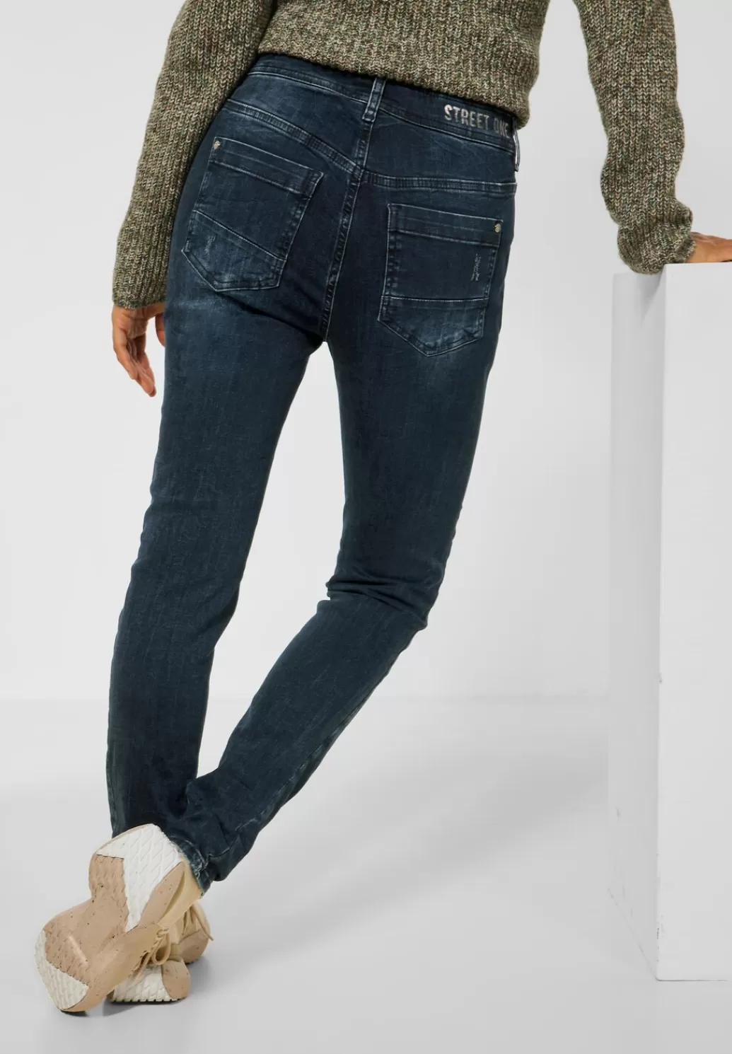 Street One Loose Fit Jeans^Damen Lange Jeans