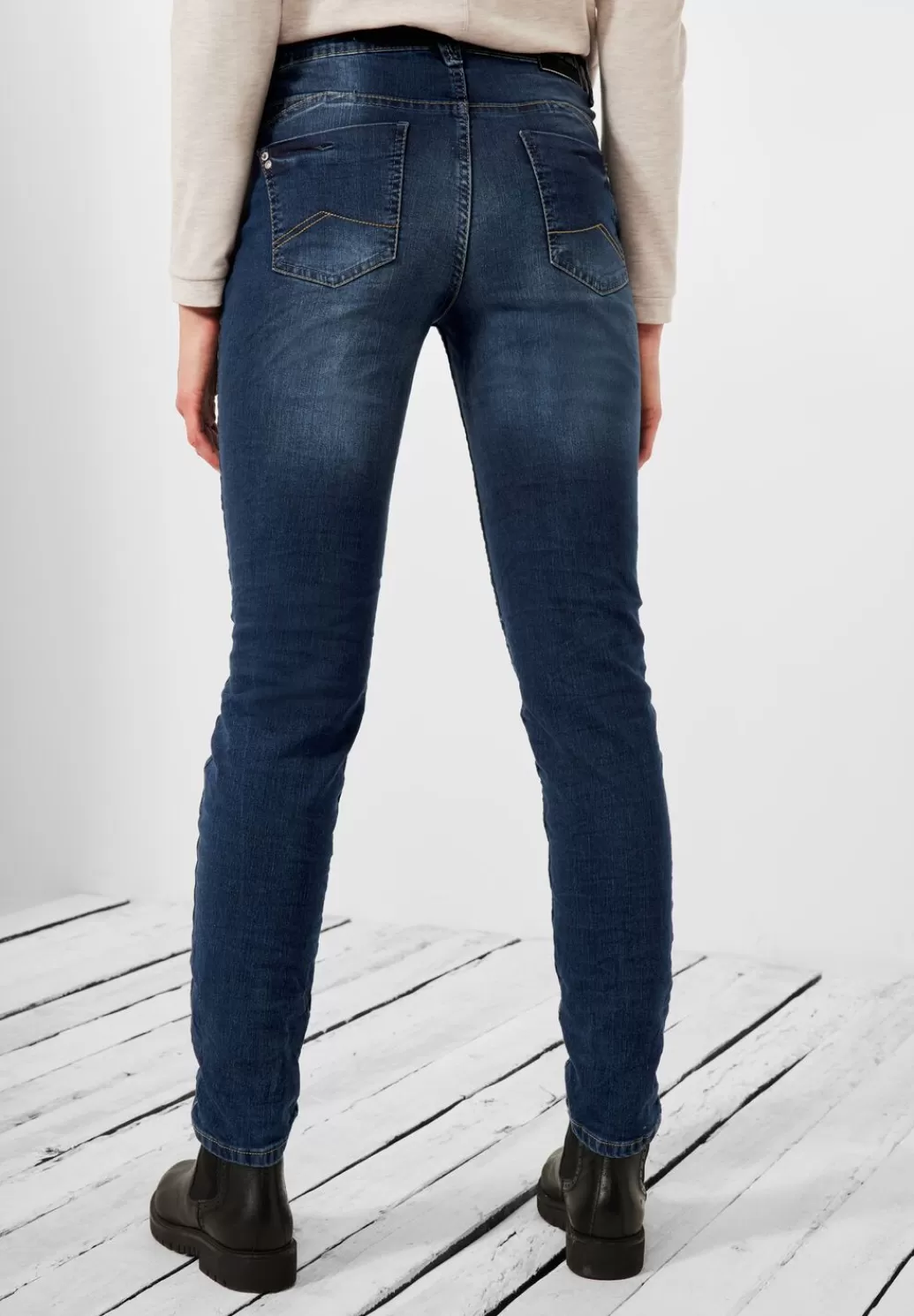 Street One Loose Fit Jeans^Damen Lange Jeans