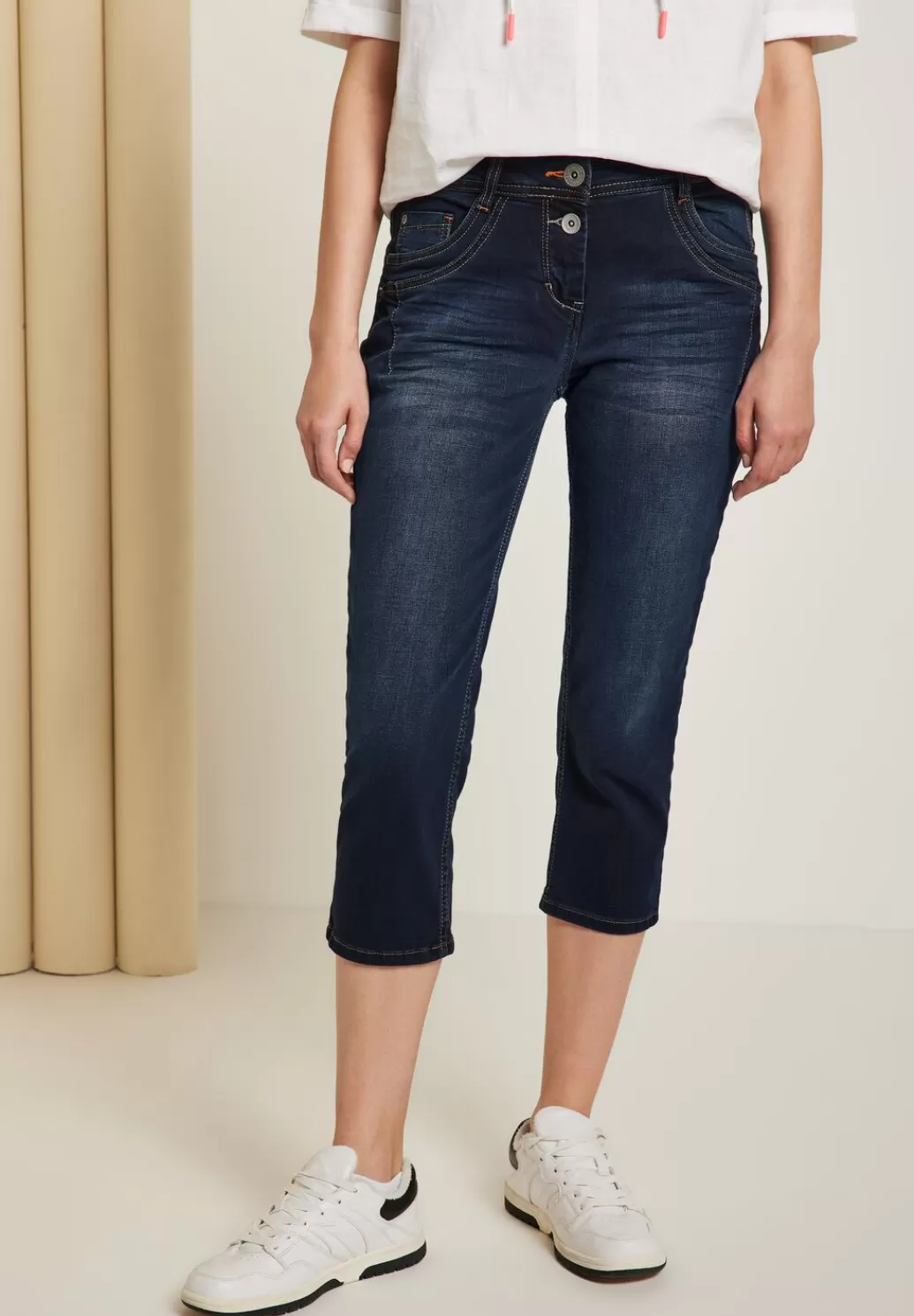 Street One Loose Fit Jeans In 3/4-Lange^Damen 3/4 Jeans