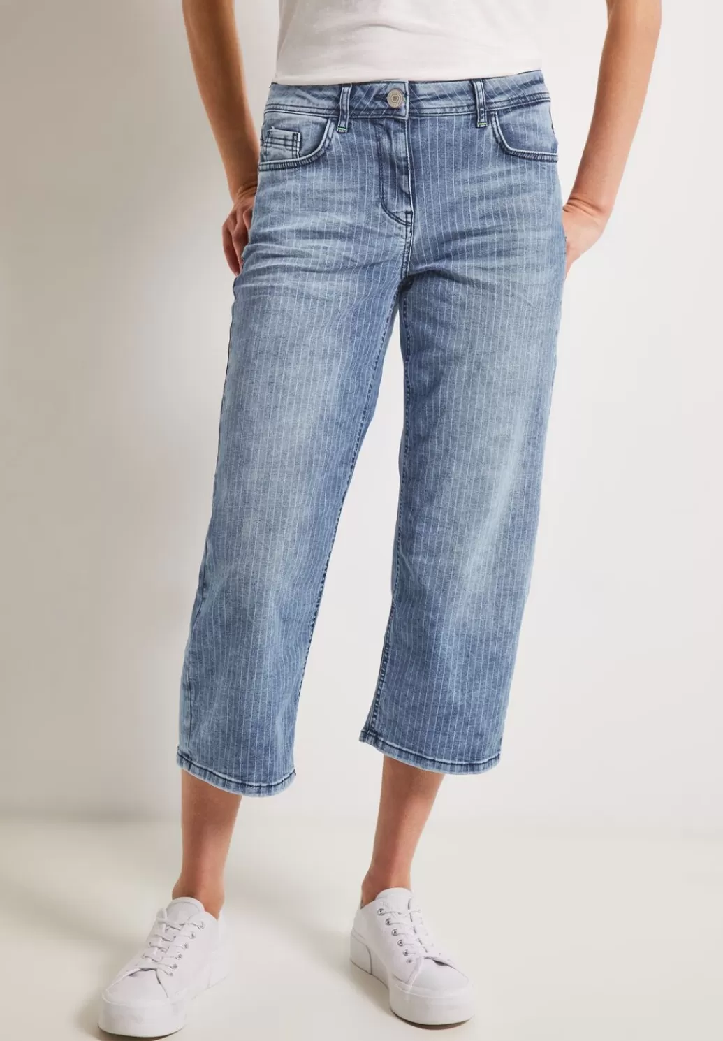 Street One Loose Fit Jeans In 3/4-Lange^Damen 3/4 Jeans