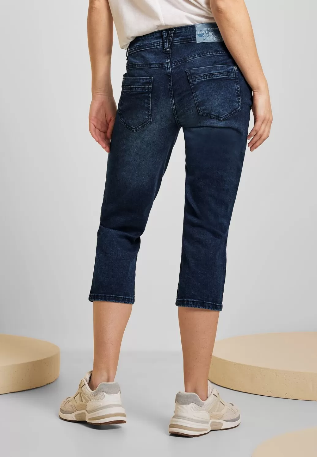 Street One Loose Fit Jeans In 3/4-Lange^Damen 3/4 Jeans