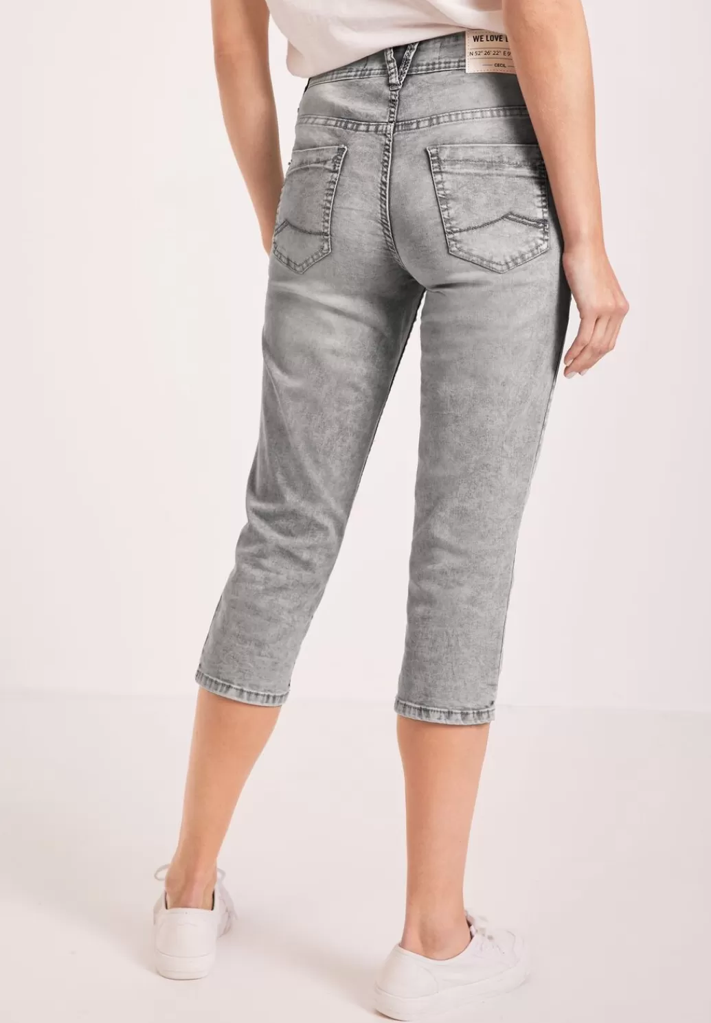 Street One Loose Fit Jeans In 3/4-Lange^Damen 3/4 Jeans