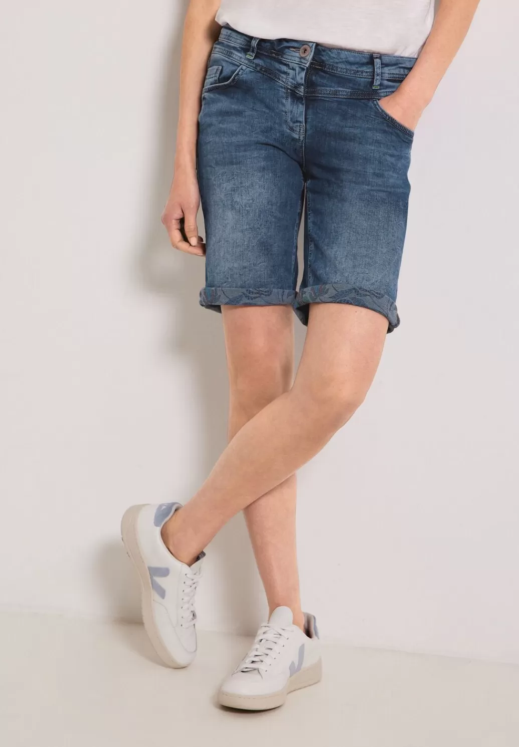 Street One Loose Fit Jeansshorts^Damen Kurze Jeans