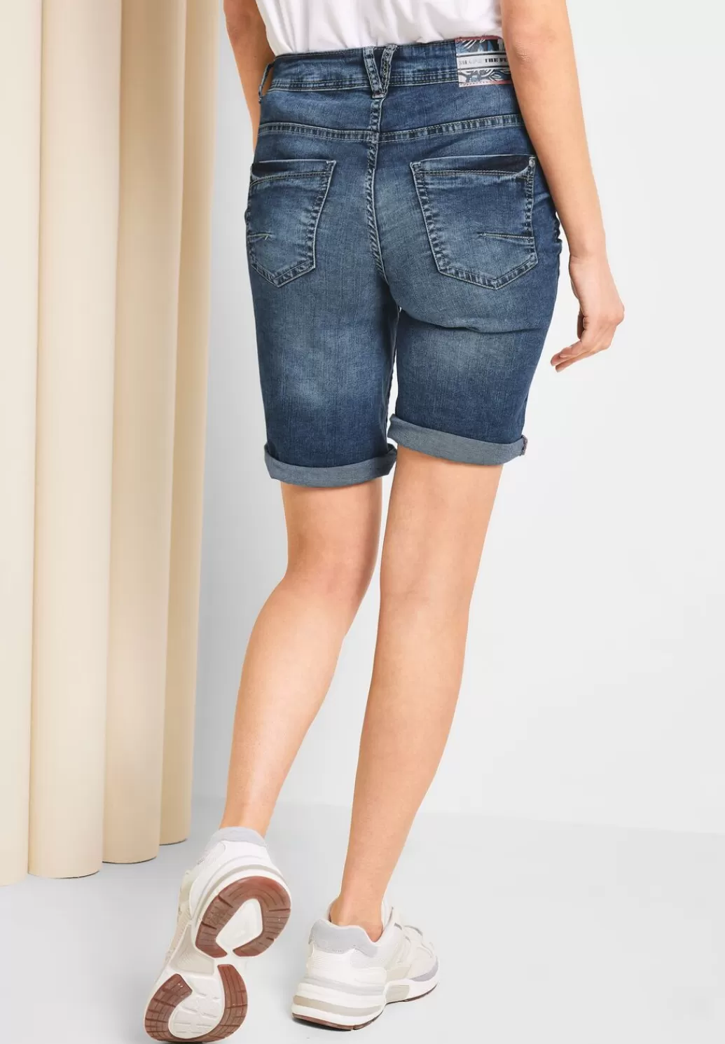 Street One Loose Fit Jeansshorts^Damen Kurze Jeans