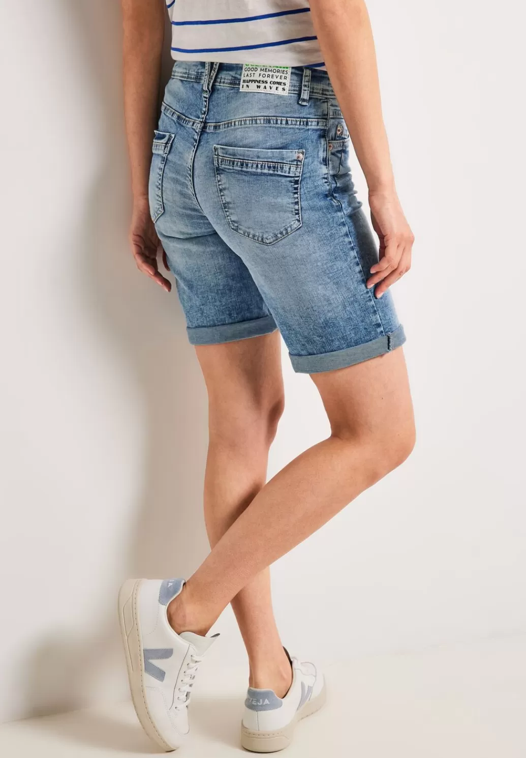 Street One Loose Fit Jeansshorts^Damen Kurze Jeans