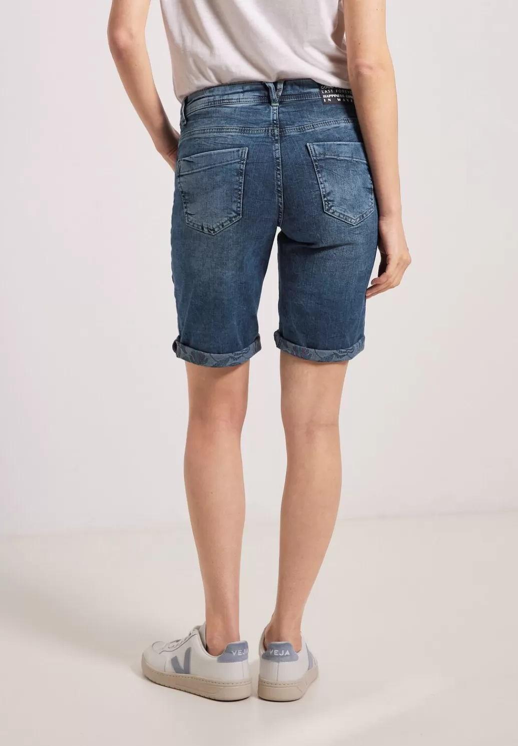 Street One Loose Fit Jeansshorts^Damen Kurze Jeans