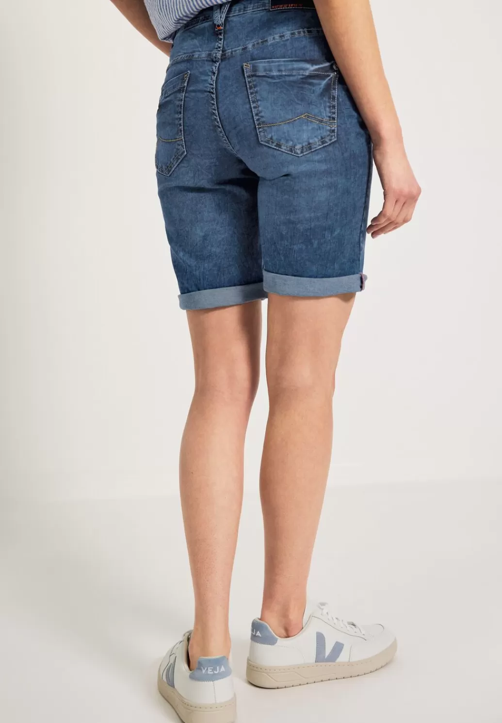 Street One Loose Fit Jeansshorts^Damen Kurze Jeans