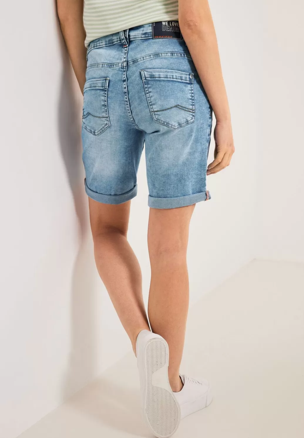 Street One Loose Fit Jeansshorts^Damen Kurze Jeans