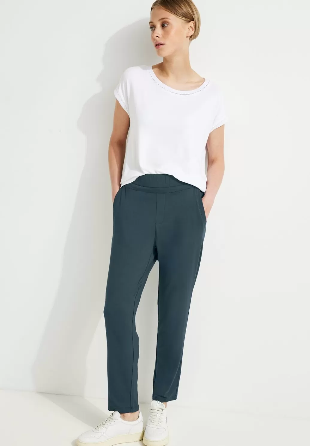 Street One Loose Fit Jerseyhose^Damen Lange Hosen