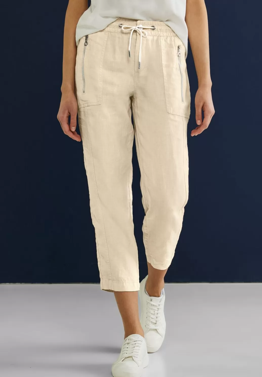 Street One Loose Fit Leinenhose^Damen 7/8 Hosen