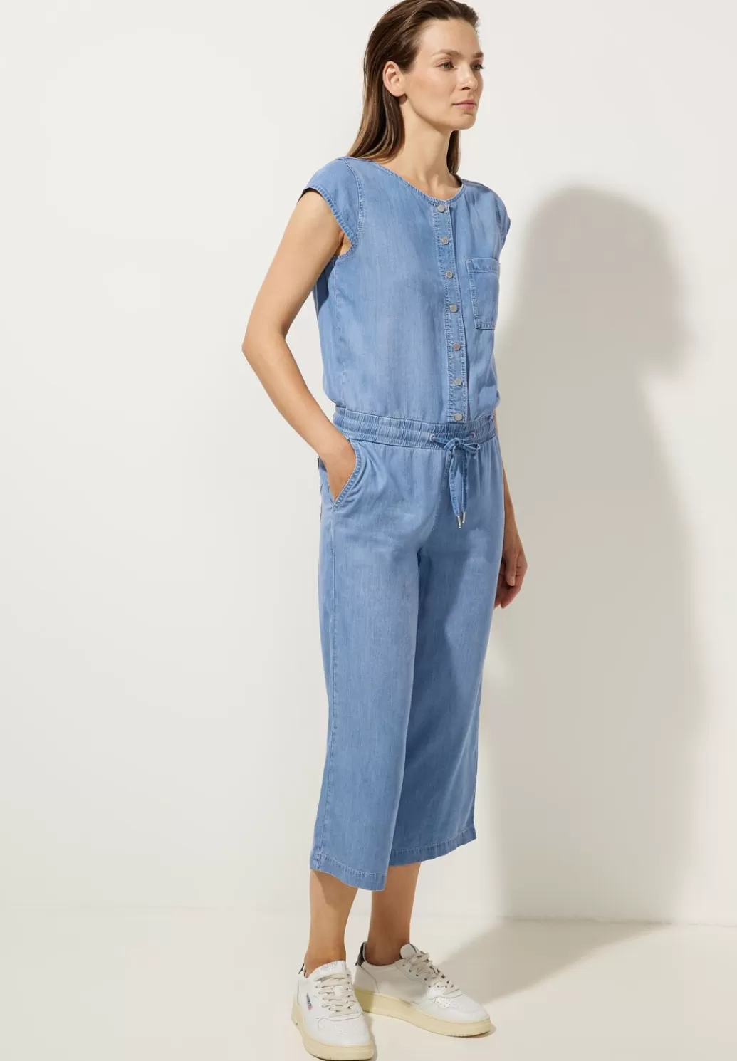 Street One Loose Fit Lyocell Jumpsuit^Damen Jumpsuits