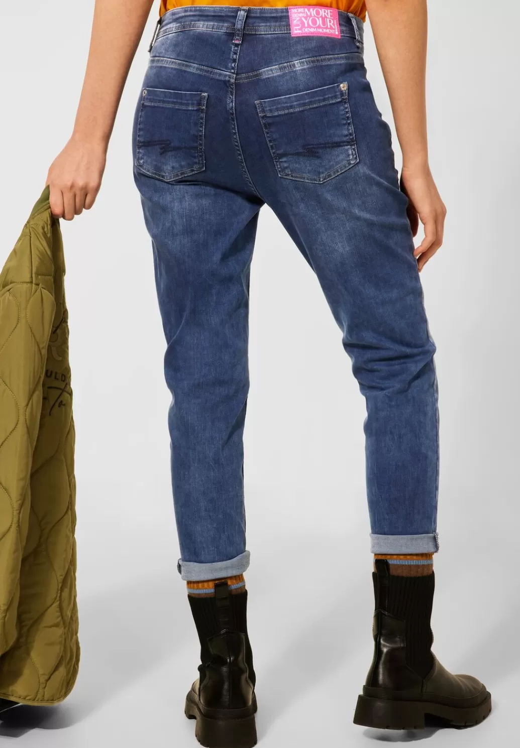 Street One Loose Fit Mit High Waist^Damen Lange Jeans