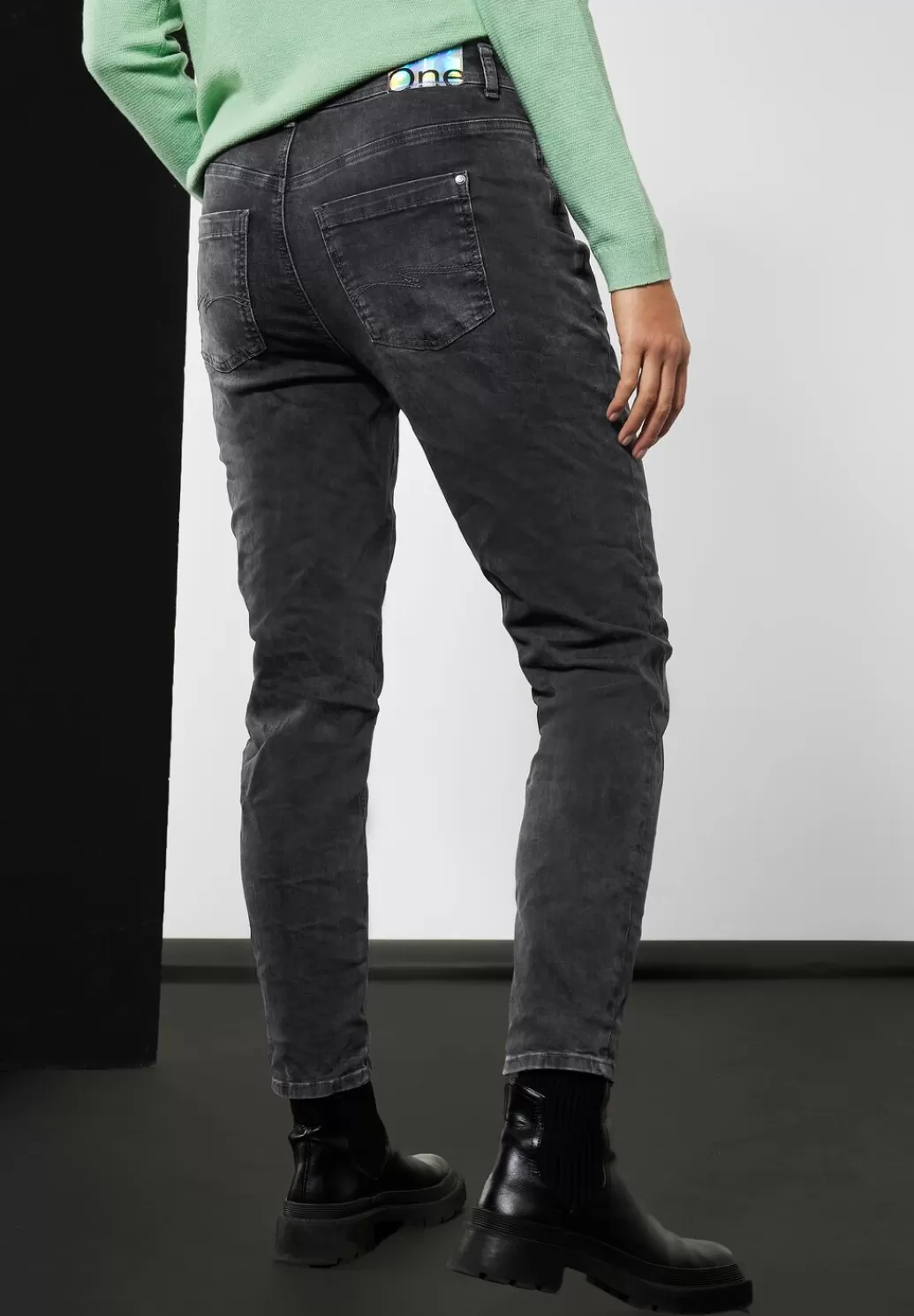 Street One Loose Fit Mom Jeans^Damen Lange Jeans