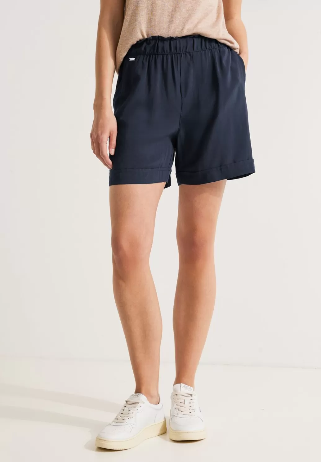 Street One Loose Fit Paperbag Shorts^Damen Kurze Hosen