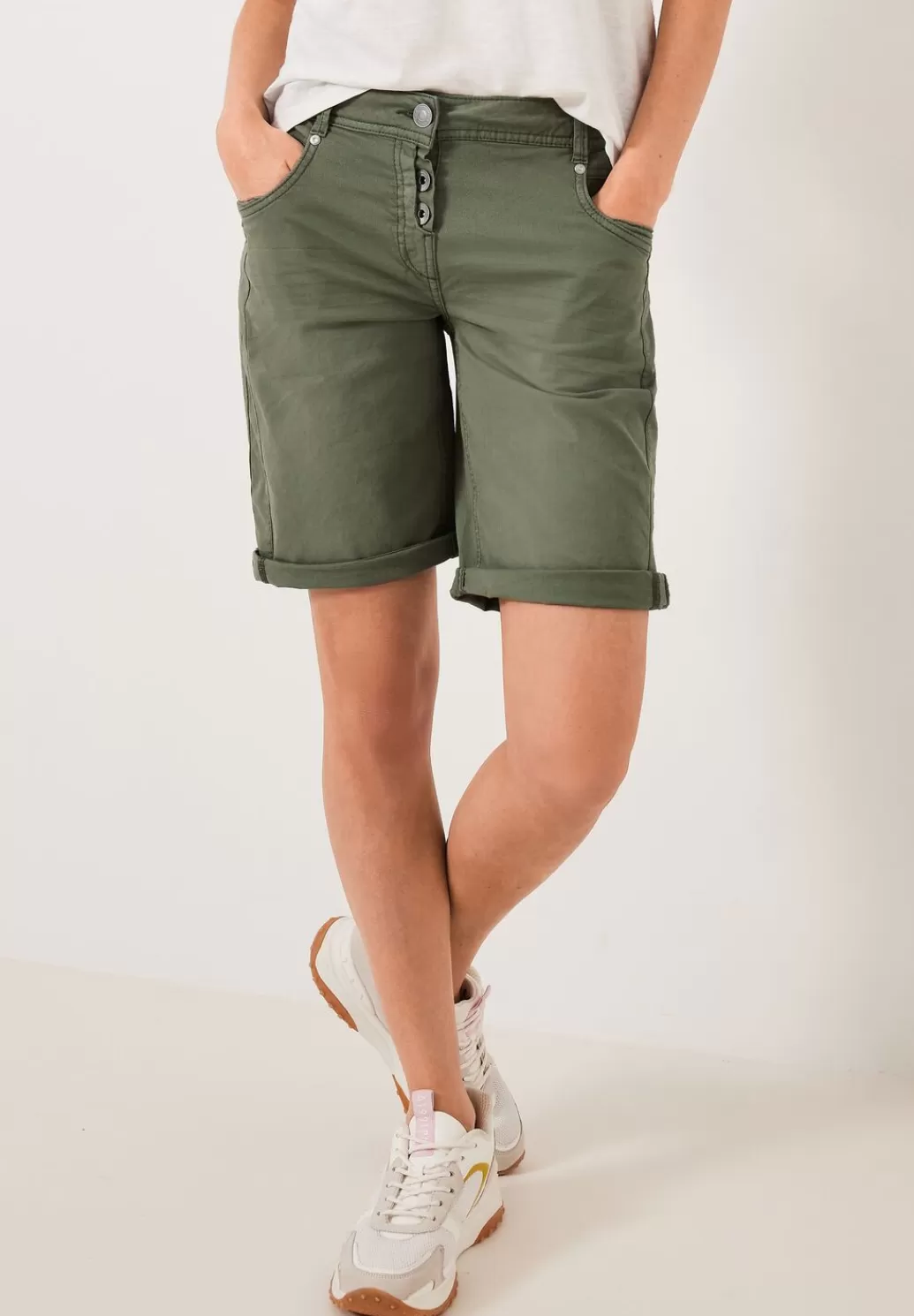 Street One Loose Fit Stretch Shorts^Damen Kurze Hosen