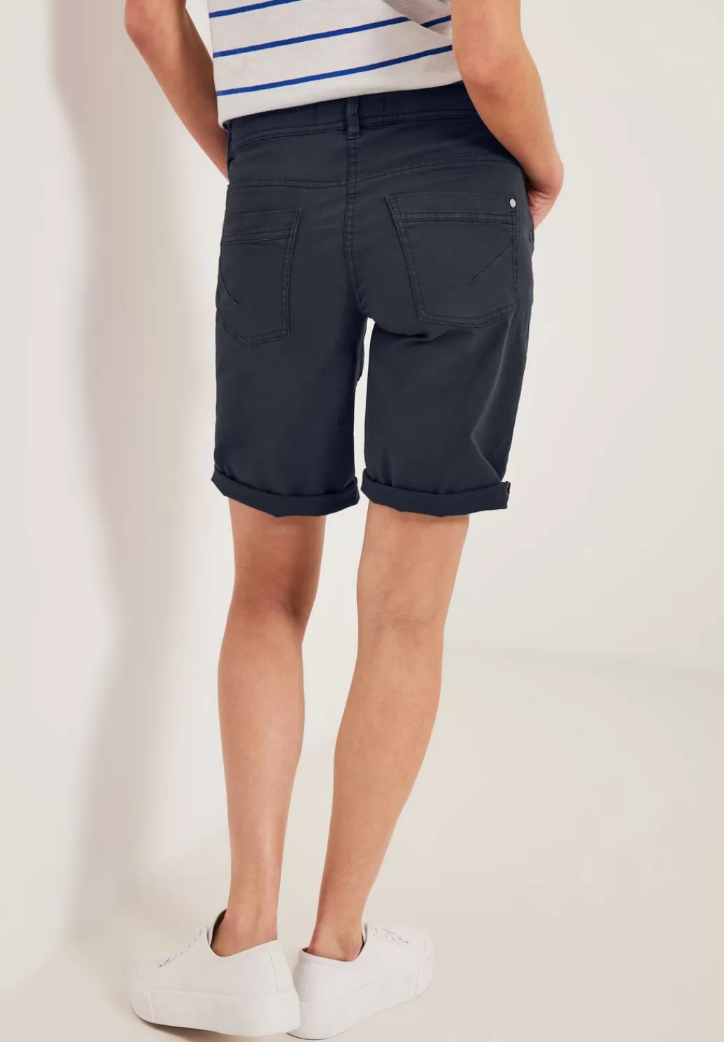 Street One Loose Fit Stretch Shorts^Damen Kurze Hosen