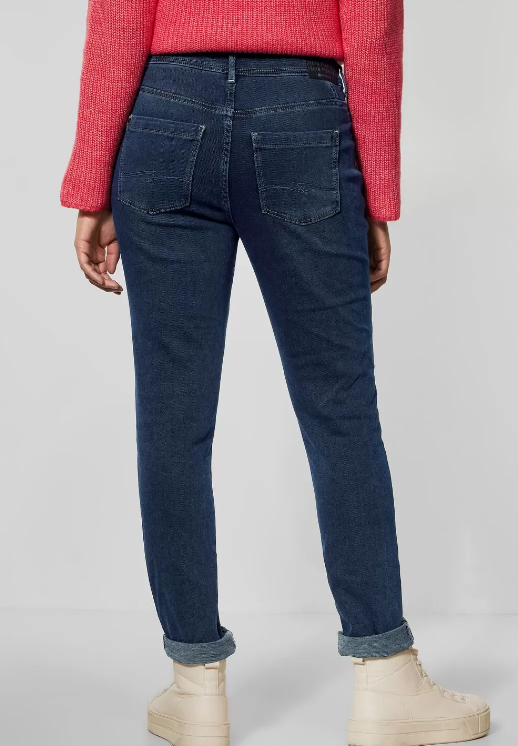 Street One Loose Fit Thermo Denim^Damen Lange Jeans