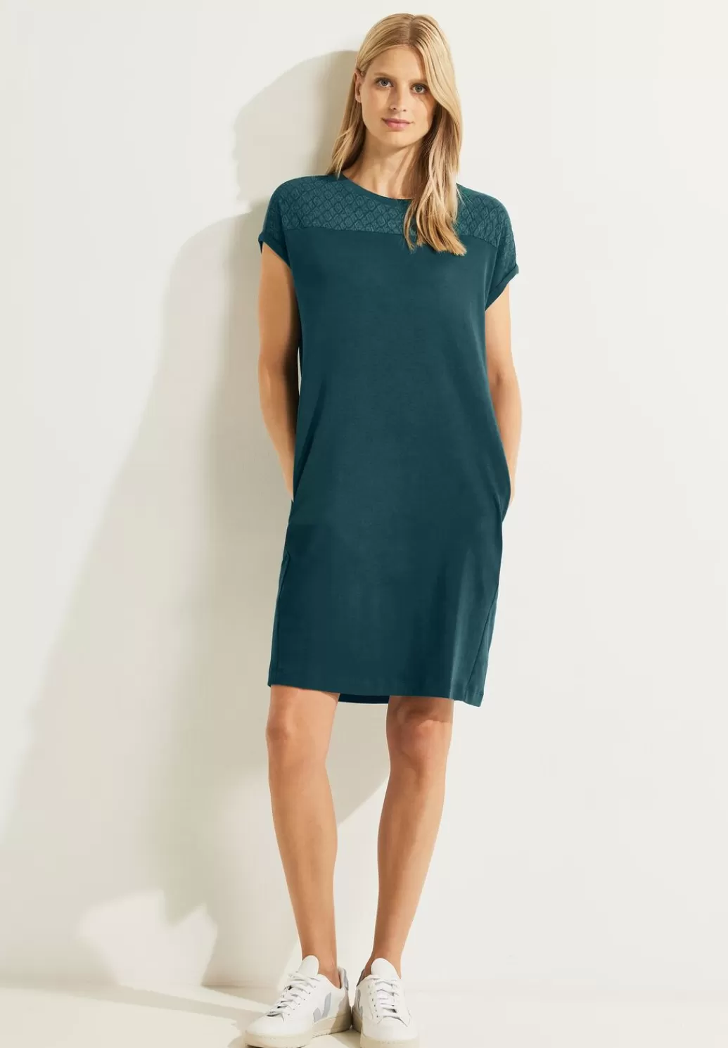 Street One Materialmix Kleid^Damen Kleider