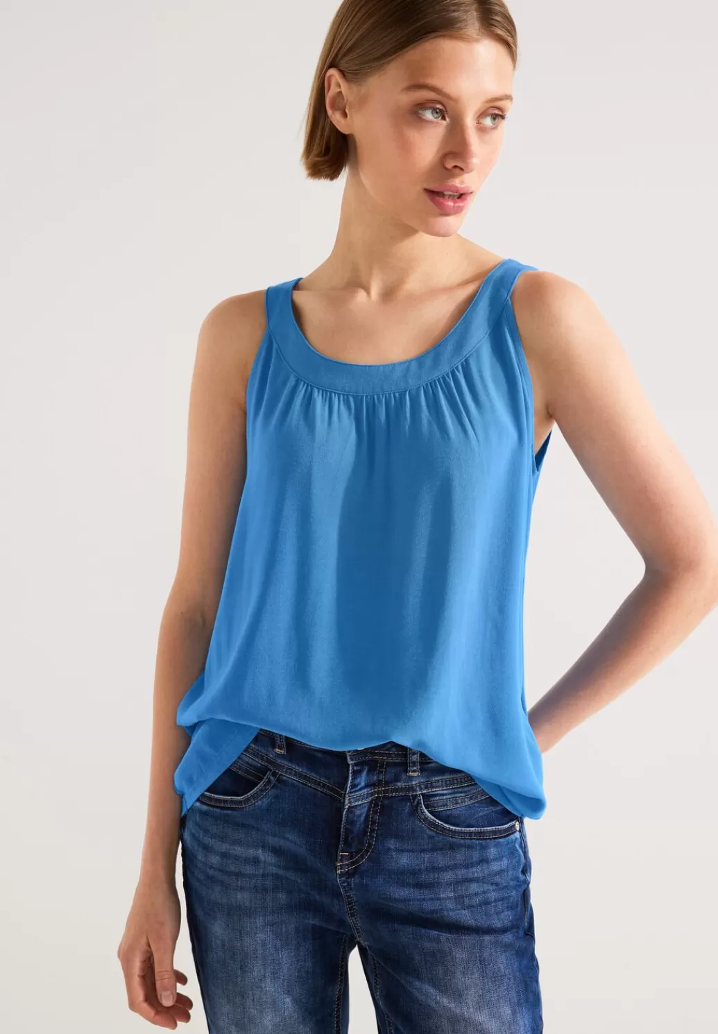 Street One Materialmix Top^Damen Tops