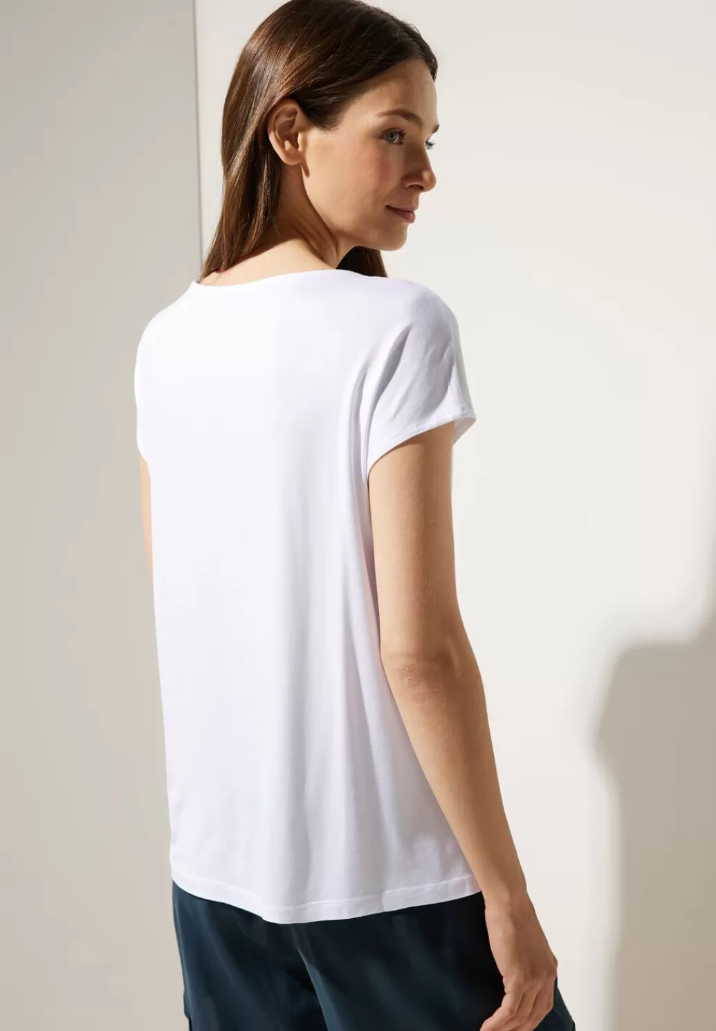 Street One Materialmixshirt Mit Cut-Out^Damen Shirts