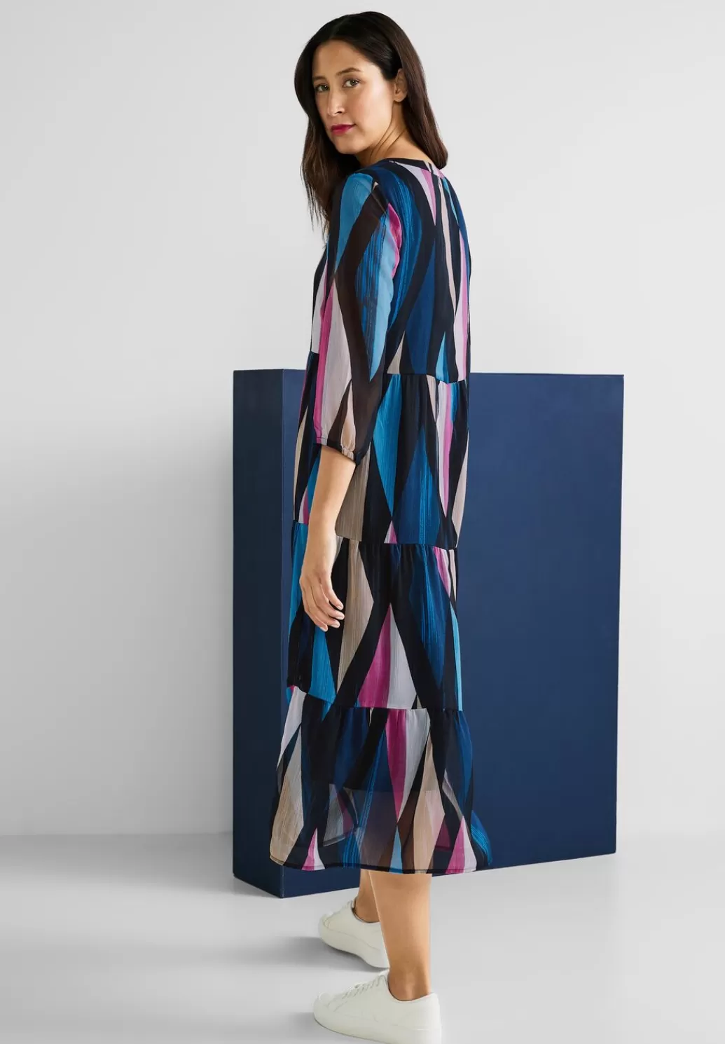 Street One Maxikleid Mit Rhombus Print^Damen Kleider