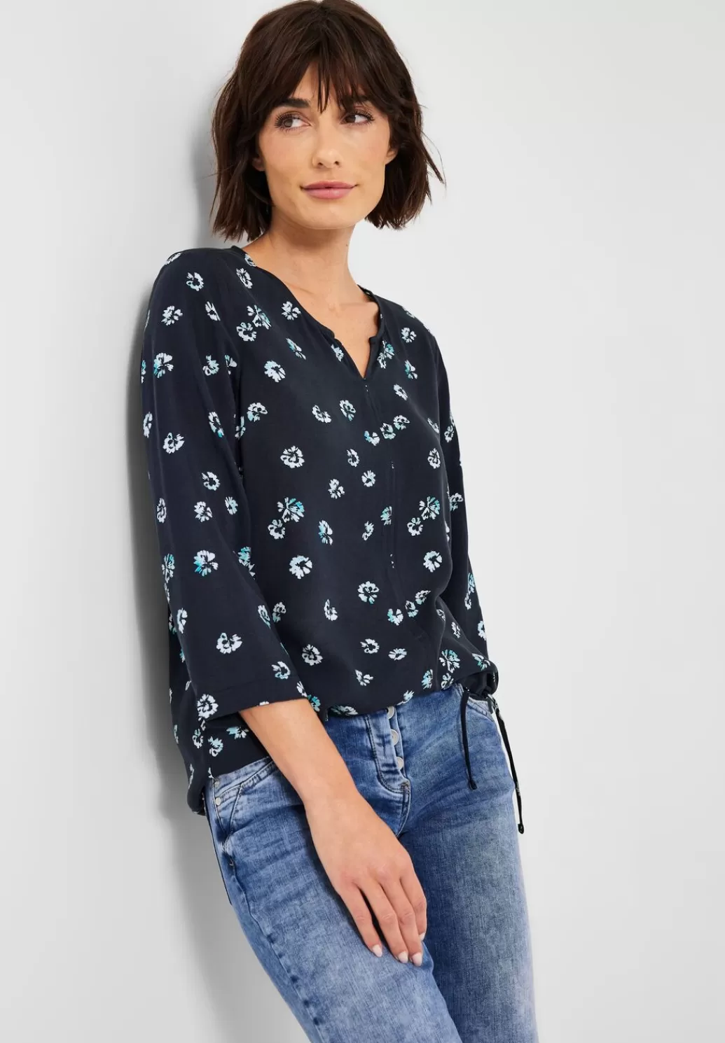 Street One Minimalprint Bluse^Damen 3/4-Arm Blusen