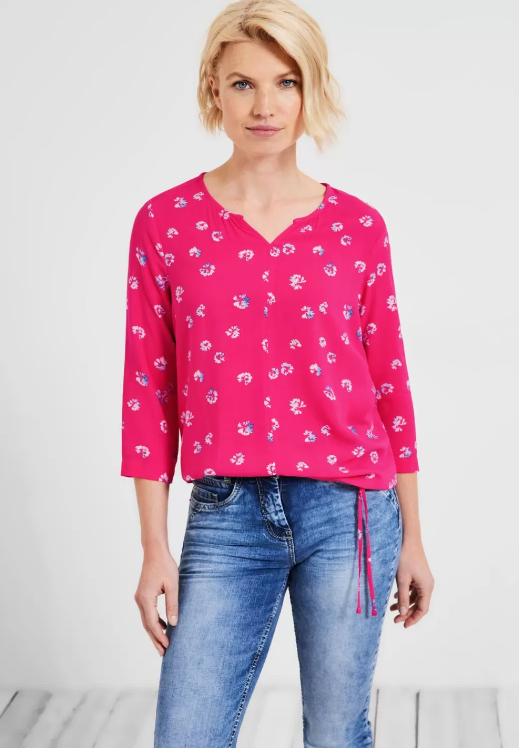 Street One Minimalprint Bluse^Damen 3/4-Arm Blusen