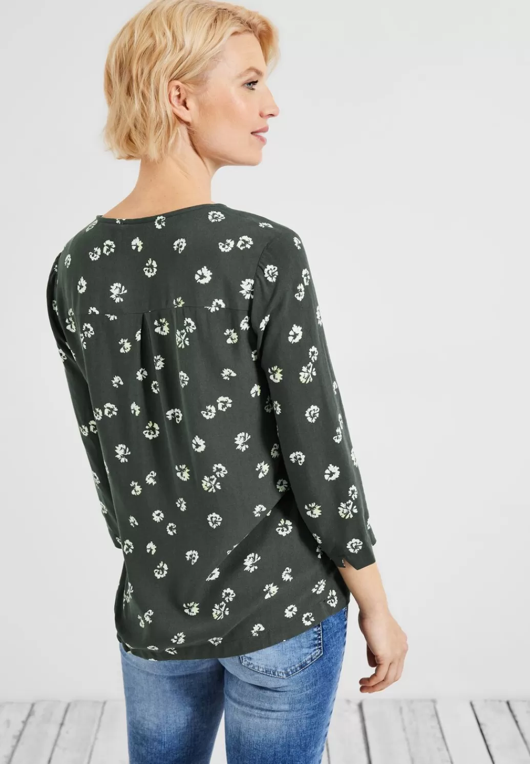 Street One Minimalprint Bluse^Damen 3/4-Arm Blusen